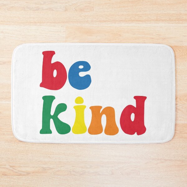 Item preview, Be Kind Colorful Retro Typography Design designed and sold by Vision Crafted.