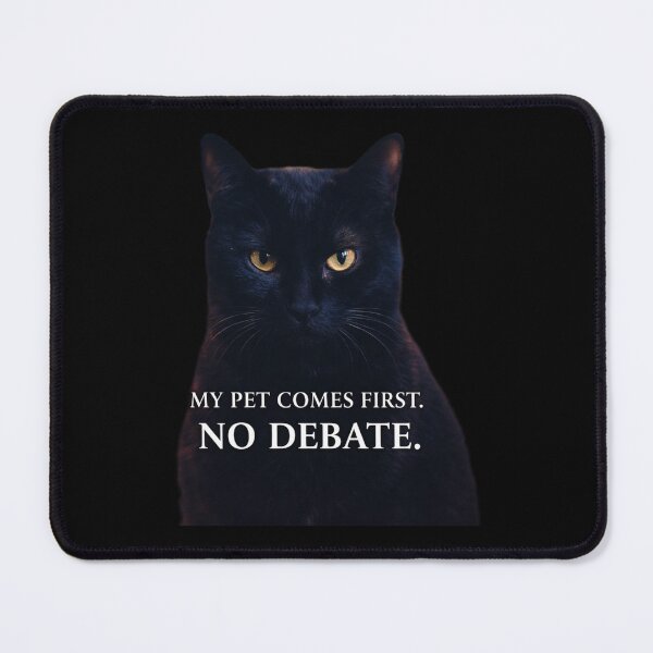 Item preview, My Pet Comes First No Debate – Cat Lover Shirt designed and sold by Safe Haven Pets.