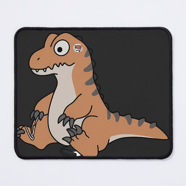 Item preview, Cute Chibi Orange Dinosaur Sticker - Kawaii Baby T-Rex designed and sold by LYZ7VANI.