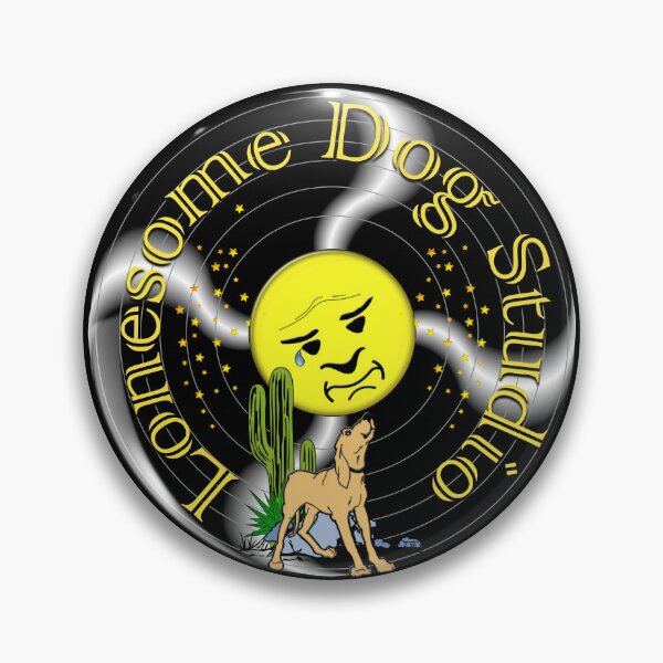 Item preview, Lonesome Dog Studio Logo designed and sold by Lonesome Dog Art.