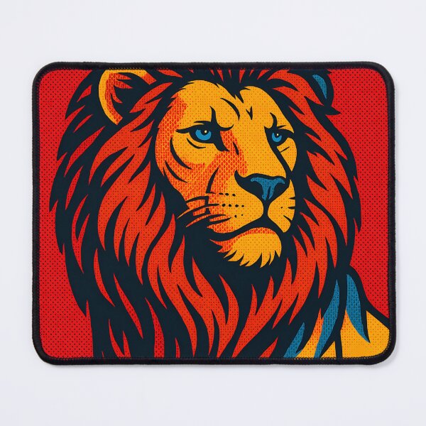 Item preview, Retro Pop Art Lion | Vibrant King of the Jungle Illustration | Bold Majestic Wildlife Aesthetic Design designed and sold by PaintedPixels01.