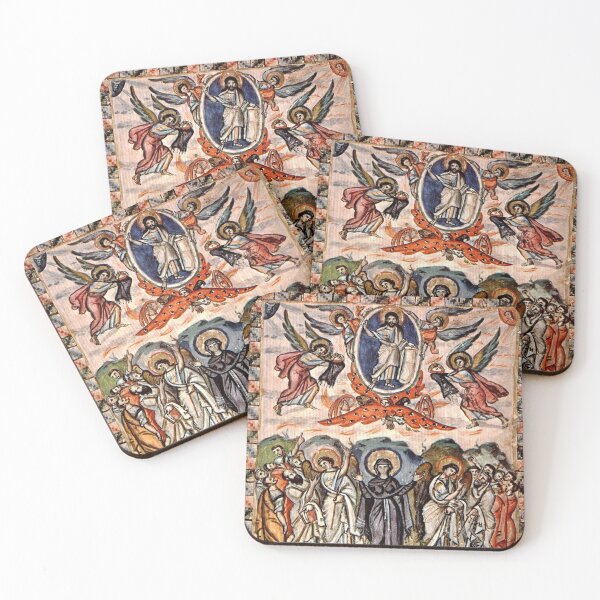Item preview, Ascension of JESUS CHRIST | Orthodox Christian Medieval Byzantine Icon  designed and sold by Based History.