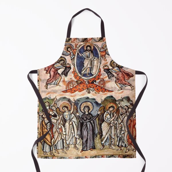 Item preview, Ascension of JESUS CHRIST | Orthodox Christian Medieval Byzantine Icon designed and sold by Based History.