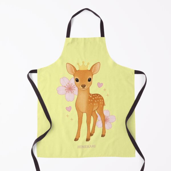 Item preview, Deer with Cherry Blossoms - Solid Cream designed and sold by HIMEKARI.