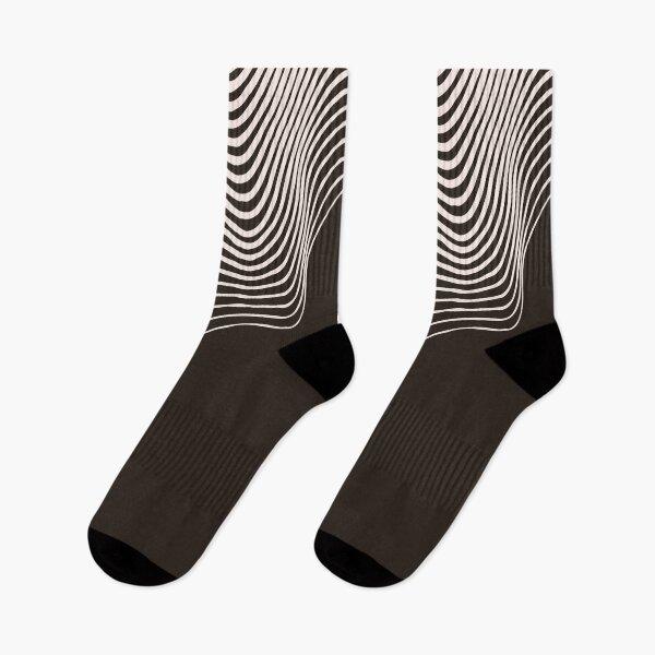 Item preview, Gentle Night – Flowing Dark Abstract Line Pattern, Cozy Minimal Aesthetic designed and sold by Helmina Groper.