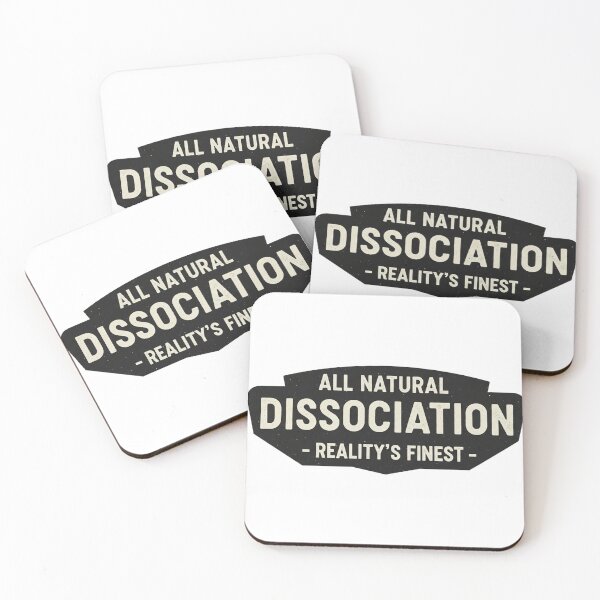 Item preview, Funny Dissociation – Retro Tie Dye Dark Humor Statement designed and sold by Pollock.