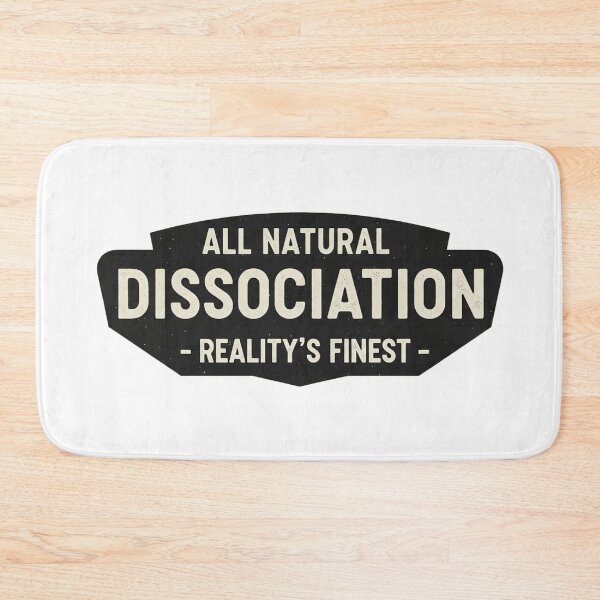 Item preview, Funny Dissociation – Retro Tie Dye Dark Humor Statement designed and sold by Pollock.