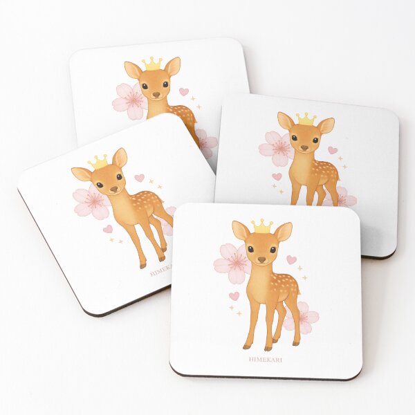Item preview, Fawn with Cherry Blossoms - Transparent designed and sold by HIMEKARI.