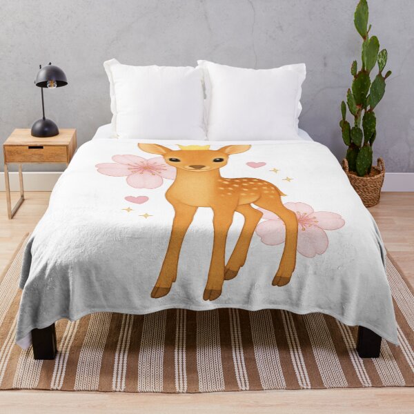 Item preview, Fawn with Cherry Blossoms - Transparent designed and sold by HIMEKARI.
