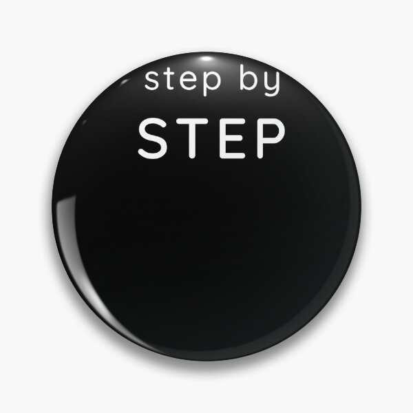 Item preview, Step by Step – Minimal Motivation Typography Design designed and sold by Lynn Creates.