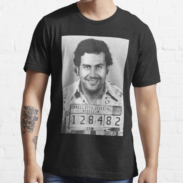 Skim doe alstublieft niet financieel Pablo Escobar Mugshot Merchandise" T-shirt for Sale by DurableDesigns |  Redbubble | good quality t-shirts - pablo t-shirts - escobar t-shirts