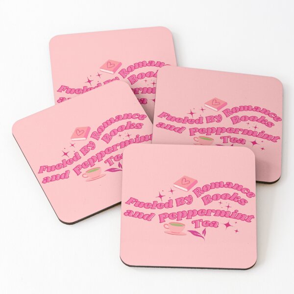 Item preview, Fueled By Romance Books & Peppermint Tea  designed and sold by CDPrintsDesigns.