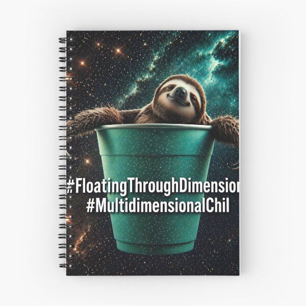 Item preview, Floating Through Dimensions - Chilling has no Limits designed and sold by RainToday.