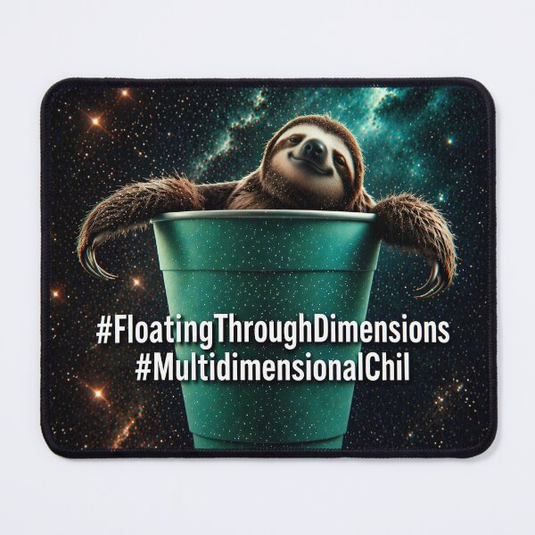 Item preview, Floating Through Dimensions - Chilling has no Limits designed and sold by RainToday.