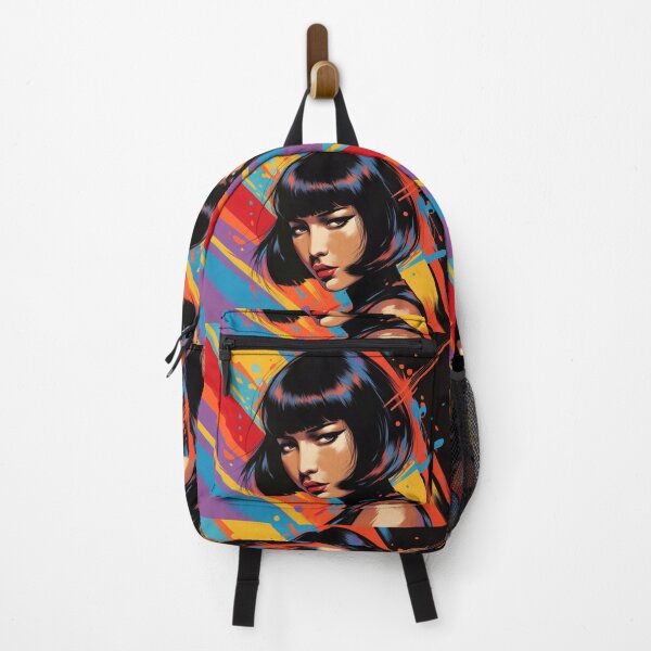 Item preview, Sassy Asian Woman Pop Art. Colorful Portrait, Bring Your Sassy Retro Vibe... designed and sold by Moonrock Design.