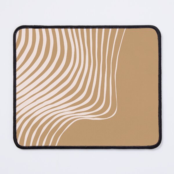 Item preview, Soft Sand – Warm Earth Tone Abstract Line Pattern, Organic Minimal Aesthetic designed and sold by Helmina Groper.