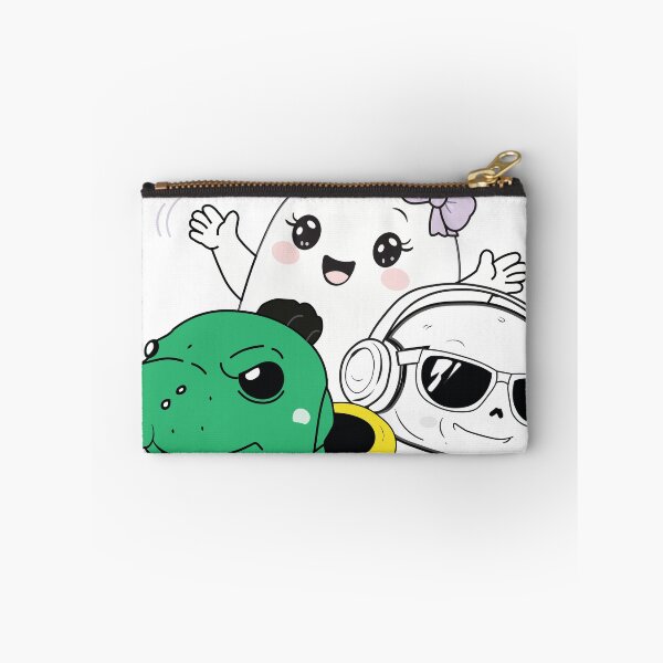 Item preview, Cute Kawaii Ghost Grumpy Dino Moon Squad designed and sold by MaehwaBloom.