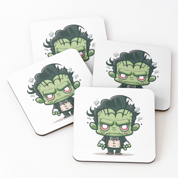 Item preview, Little Monster Chibi Halloween Kawaii Green Grumpy Cartoon Cute Horror designed and sold by CLC54.