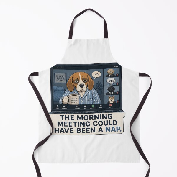 Item preview, Beagle Morning Meeting Could Have Been a Nap Funny Gift designed and sold by Gentlestate.
