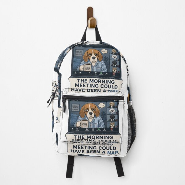 Item preview, Beagle Morning Meeting Could Have Been a Nap Funny Gift designed and sold by Gentlestate.