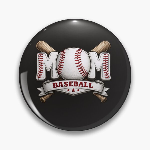 Artikelvorschau, Vintage Baseball Mom 3D-Grafikdesign entworfen und verkauft von Lozarux.