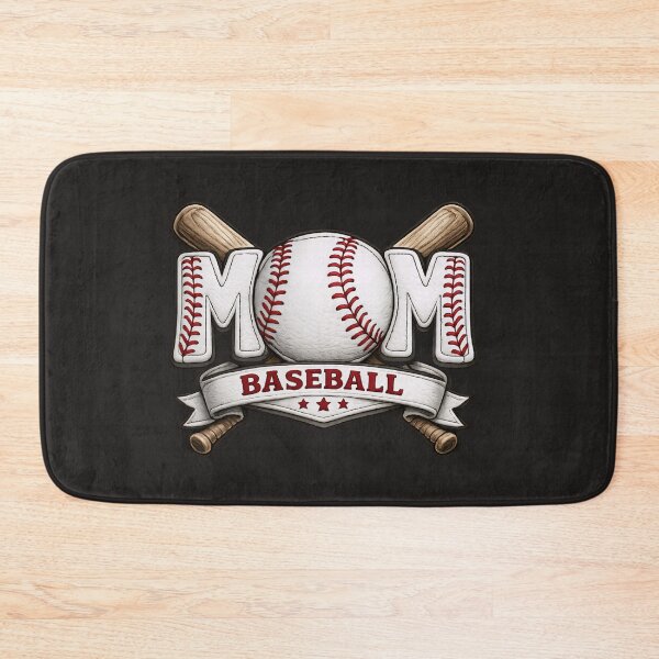 Artikelvorschau, Vintage Baseball Mom 3D-Grafikdesign entworfen und verkauft von Lozarux.