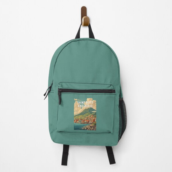 Item preview, Saint Kitts and Nevis Illustration Travel Art Vintage designed and sold by KrisSidDesigns.