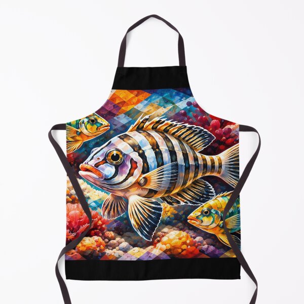 Item preview, Vibrant Underwater Fish Scene designed and sold by cuprum.