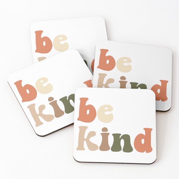 Item preview, Retro Be Kind Earth Tone Typography Design designed and sold by Vision Crafted.