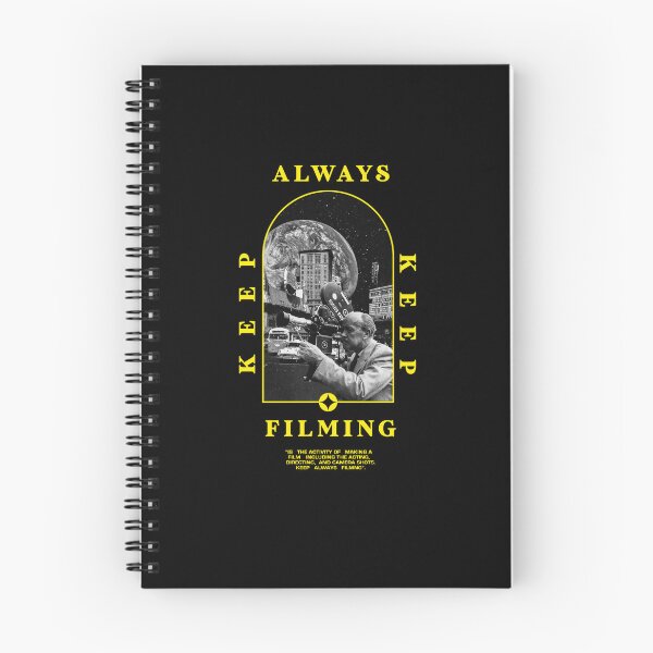 Item preview, Retro Vintage Cinema Art: ALWAYS KEEP FILMING Stamp designed and sold by dropstudiomg.