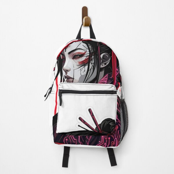Item preview, Cyberpunk Geisha: Futuristic Neo-Tokyo Female Samurai Art designed and sold by RickyStick.