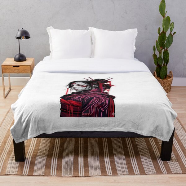 Item preview, ​Cyberpunk Geisha: Futuristic Neo-Tokyo Female Samurai Art designed and sold by RickyStick.