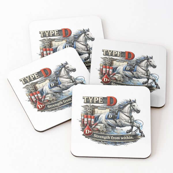 Item preview, Horse Blood Type D - Strength Veterinary Desing designed and sold by Indefix.