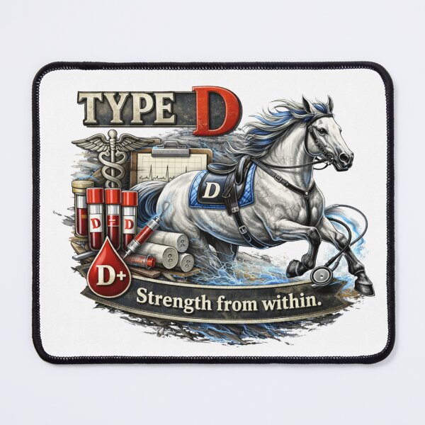 Item preview, Horse Blood Type D - Strength Veterinary Desing designed and sold by Indefix.