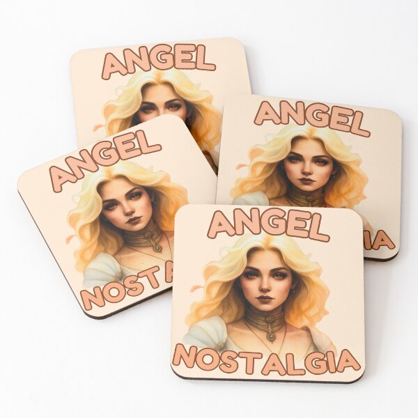 Item preview, Angel Nostalgia Design – Y2K Aesthetic Dark Angel Graphic designed and sold by PriyaMagic.
