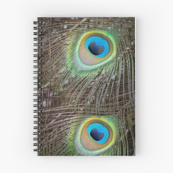 Item preview, Peacock Feather Macro Detail Wildlife Photography Colorful Nature Print designed and sold by WildFrameNature.