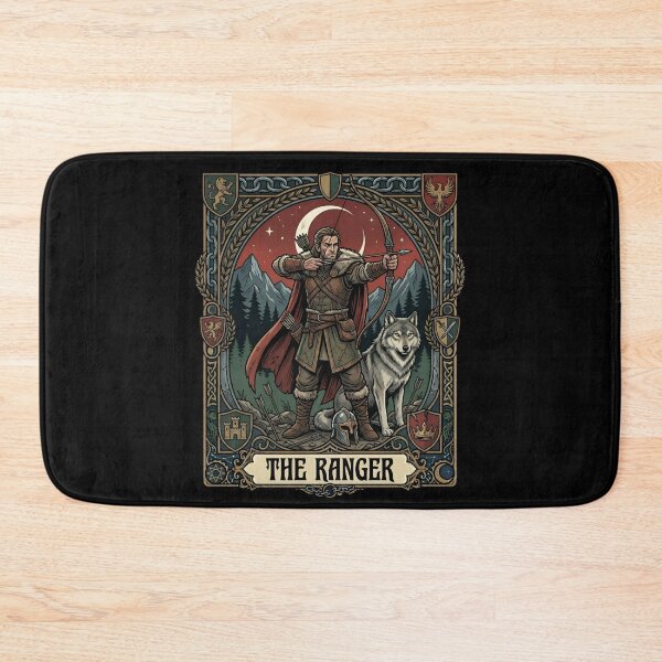 Item preview, The Ranger Tarot Card Fantasy Tabletop RPG Art designed and sold by Fenay Designs.
