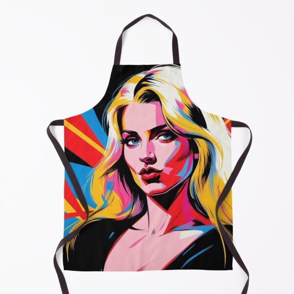 Item preview, Sassy Blonde Woman Pop Art. Colorful Portrait, Bring Your Sassy Retro Vibe... designed and sold by Moonrock Design.