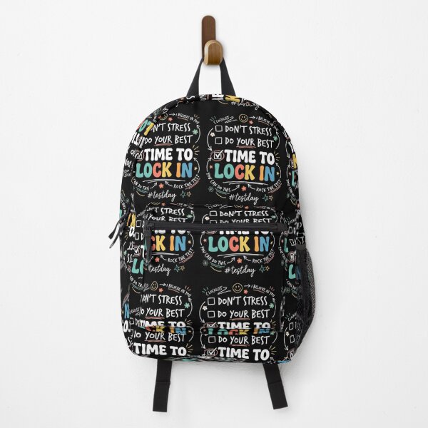 Item preview, Time To Lock In Test Day Motivation designed and sold by FreshVibe Prints.