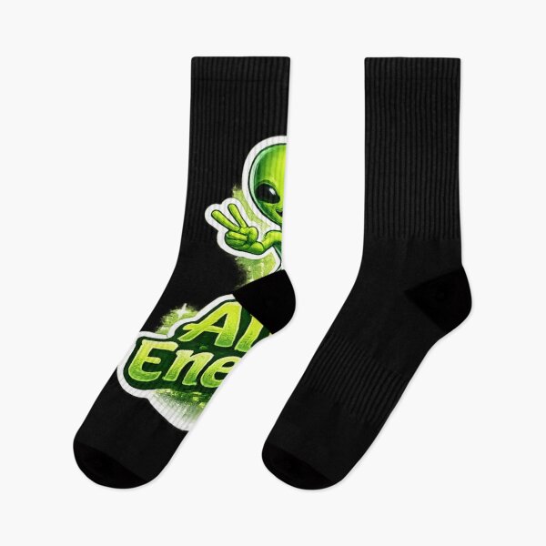 Item preview, Cute Alien Energy Funny Cartoon UFO Design designed and sold by Artbysarmina.