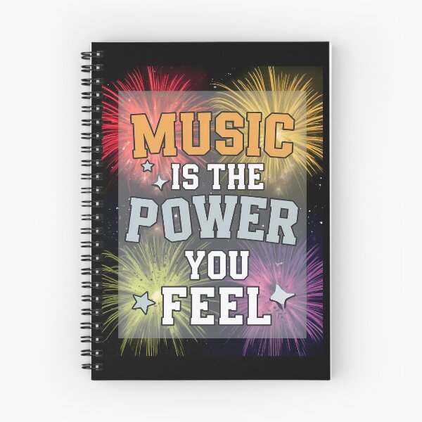 Item preview, Music Is the Power You Feel –  Music Quote designed and sold by Art-Arcade6.
