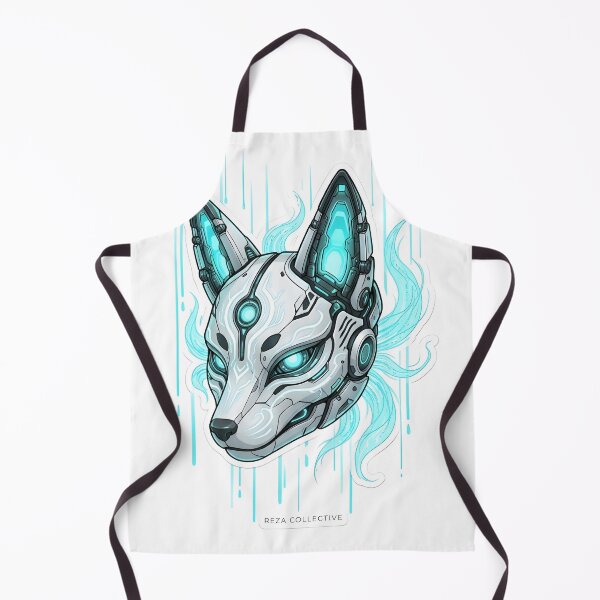 Item preview, Cybernetic Kitsune Futuristic Japanese Fox Mask designed and sold by RickyStick.
