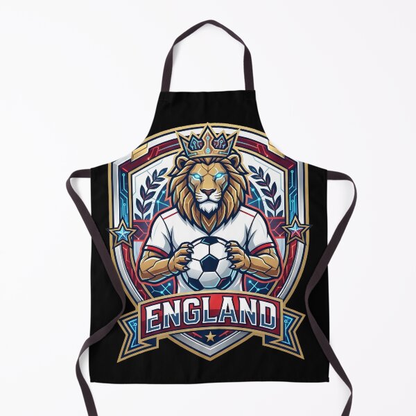 Item preview, England Lion Soccer Mascot designed and sold by Art Intelligence.