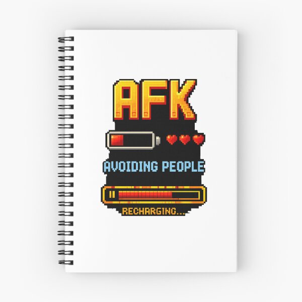 Item preview, AFK Avoiding People Gamer Introvert designed and sold by Hoffmann-Shop.