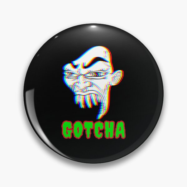 Item preview, Gotcha Scary Horror Face Mask Art EDM Tricolor Rad Rave    designed and sold by CuratedlyV.