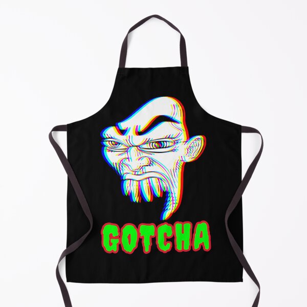 Item preview, Gotcha Scary Horror Face Mask Art EDM Tricolor Rad Rave designed and sold by CuratedlyV.