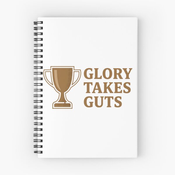 Item preview, Glory Takes Guts Hardcore Fitness Motivation for Athletes designed and sold by Urben Loop.