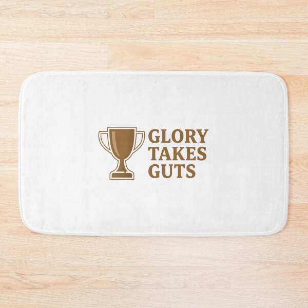 Item preview, Glory Takes Guts Hardcore Fitness Motivation for Athletes designed and sold by Urben Loop.