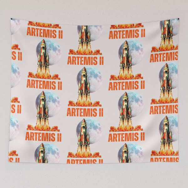 Item preview, Nasa Back to Space Artemis II designed and sold by erozzz.
