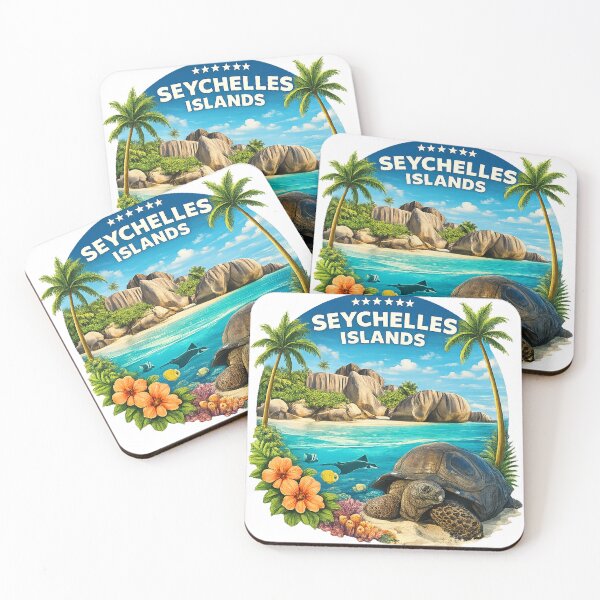 Item preview, Seychelles Islands Travel Art  designed and sold by francous03.